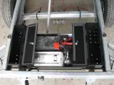 Værktøjskasse sort stål med lås til trailer - 4