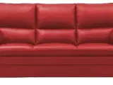 Hjort knudsen Thisted 3 pers Rød sofa