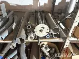 Blandet lot assorteret rør pvc/stål - 5