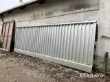 Aluminium port / uden stolper 580x194cm