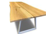 Plankebord ask 2 planker 270 x 95-100 cm - 4