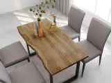 Spisebord 140x70x76 cm massivt akacietræ