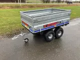 K-vogne K-OFFROAD 1,2 tons Boggievogn med 3-vejs tip og høje sider. - 2
