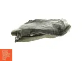 Flettet læderskuldertaske (str. 35 x 28 cm) - 2