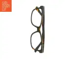 Brille +1 med skildpaddefarvet stel og plastiketui - 2