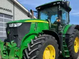 John Deere 7280R Næsten nye dæk, Autopower og frontlift - 2