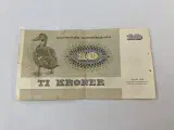 10 Kroner Danmark 1977 - 2