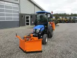 Solis 26 HST Snow Edition med frontlift, front PTO, Vario SHL150 sneplov og SSP140 saltudlægger - 2