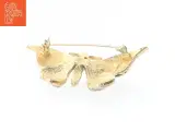 Smykkebrosche i sommerfugledesign (str. 5 x 4 cm) - 3