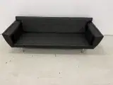Ilva Palermo 3 Pers.Sofa i sort okselæder. - 2