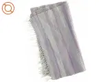 Vævet bomuldsløber med frynser kludetæppe (str. 92 x 40 cm) - 2