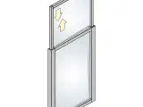 B2B Engros -  UP & DOWN modul 75x195 cm