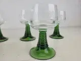 5 stk Rømerglas vinglas - 3