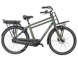 Lindebjerg 28'' Elcykel Center Cargo H - Mat Grøn
