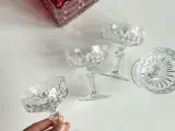 Likørskåle, krystalglas, 4 stk samlet - 4