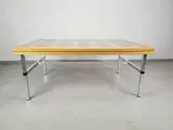 Retro Kakkel Sofabord Tidløs i Egetræ og Aluminium - 5