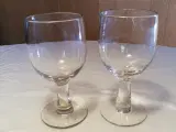 2 ballonglas med lige stilk