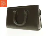 Vintage læder håndtaske (str. 41 x 25 cm) - 2