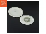 Oval porcelænsæske med kat (str. 15,5 cm) - 4