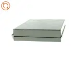 Lille grå metalkuffert (str. 23 x 17 x 4 cm) - 5