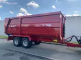 Tinaz 14 tons bagtipvogne Ny model XL og konisk kasse - 4