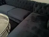 Chaiselong sofa sort