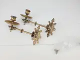 ⭐️- 2 stk Kobber Candleholder / Vægstager - 2
