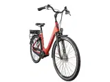 Lindebjerg 28'' Elcykel Center LUX - Mat rød - 46cm - 2