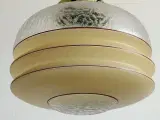 Loftslampe, glaspendel m frosteffekt og bemaling - 5