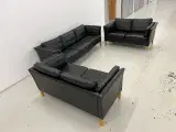 Mogens Hansen MH2225 Sofagruppe i sort prestige. - 5
