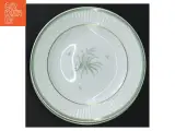 Grøn Melodi RC Porcelænstallerkener med botanisk motiv fra Royal Copenhagen (str. Ø 15,5) - 4