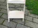 Den flotteste stokke trip trap stol i White Wash - 3