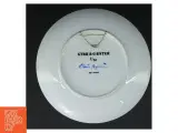 Dekorativ tallerken med kunsttryk fra Gyrr og Gæster (str. Ø. 25 cm)Nr1/50 - - 4