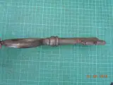 Forladepistol, antik,som STOR nøgle, luntelås - 3