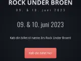 2 VIP billetter til Rock Under Broen