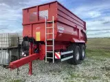 Krampe SK 550 Entreprenørvogn med Hardox kasse inkl græssider - 2