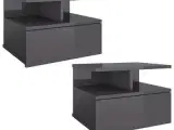 vidaXL svævende natborde 2 stk. 40 x 31 x 27 cm sp