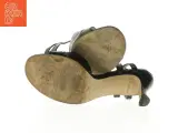 Sorte ankelrem sandaler fra Peter Kaiser (str. 37 ) - 3