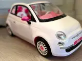 Barbie bil (hvid Fiat)