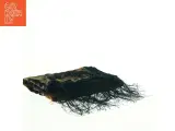 Broderet tørklæde med frynser (str. 155 x 50 cm) - 2