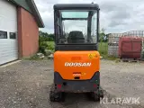 Gravemaskine Doosan Solar 018VT  med tilbehør - 4