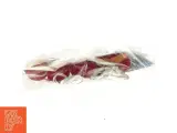 Hæklet kirsebær guirlande (str. snor m. 4 kirsebær) - 3