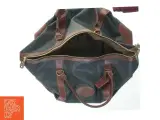 Vintage rejsetaske / weekendtaske fra Mulberry af 100% læder (str. 56x34x20 cm) - 3