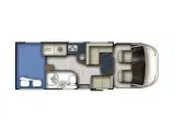 2013 - Chausson Welcome Titanium   5 selepladser, dobbeltseng og hæve/sænkeseng. - 5