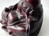 Buddhafigur, rødbrun - 5