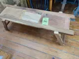 Speedtsberg bænk/sofabord i genbrugstræ - 2