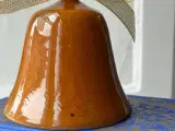 Keramikklokke, karamelglasur - 2