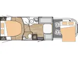 2025 - Benimar Tessoro 497   2025 Model på den Nye Ford Transit. - 5