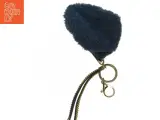 Blå pels pompom nøglering fra Carpisa (str. 10 x 10 cm uden rem) - 5