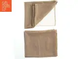 Brune smalle gardiner eller bordløbere i stof (str. 220 x 65 cm) - 2